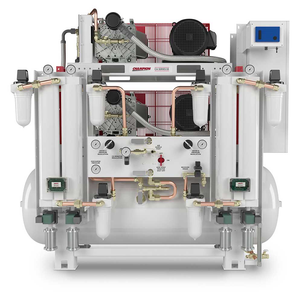 Champion CA-Series: Revolutionary 100% Oil-Free Air Compressors