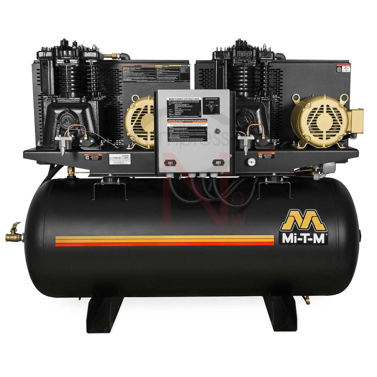 Mi-T-M Two-Stage Duplex Industrial Air Compressors - Compressor Now