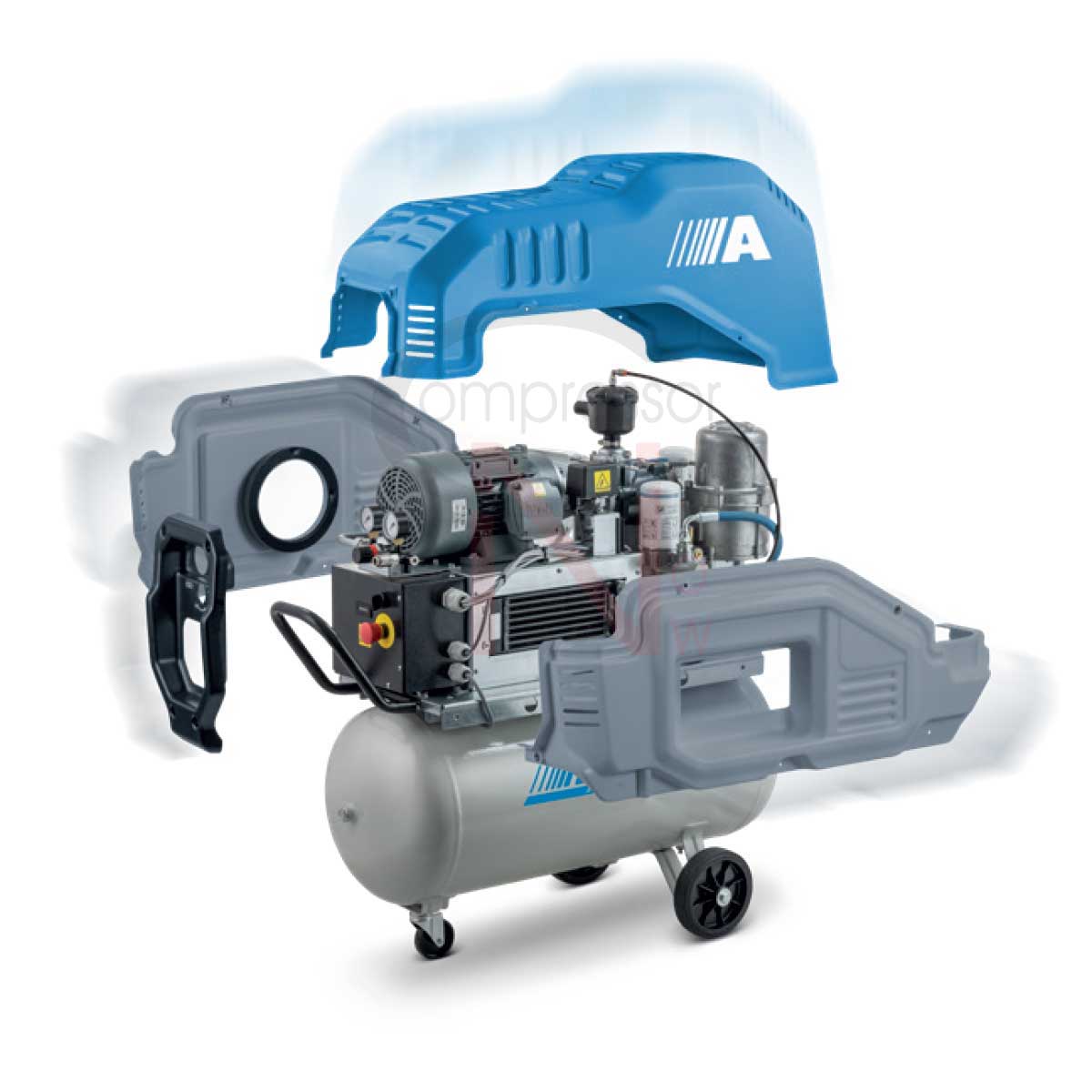 ABAC AS-3D Portable Screw Compressors - Compressor Now