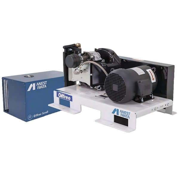Compressor Base Stand Anest Iwata SLB-10 Base Mount Oilless Scroll Compressor - Compressor Now