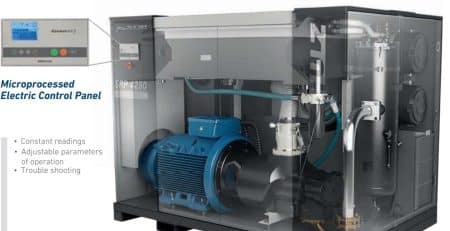 Schulz SRP 4000 FLEX Rotary Screw diagram