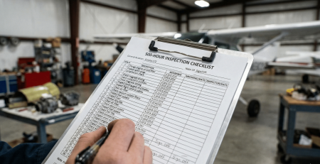 500 hour checklist example