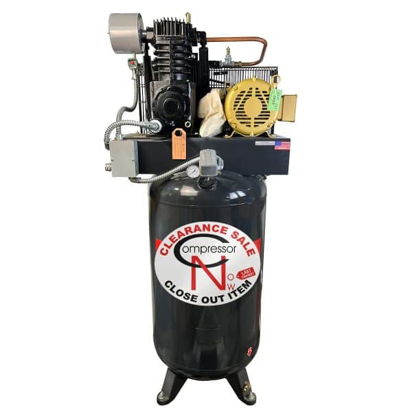 7.5 HP Heavy-Duty Industrial Reciprocating Air Compressor - Compressor Now
