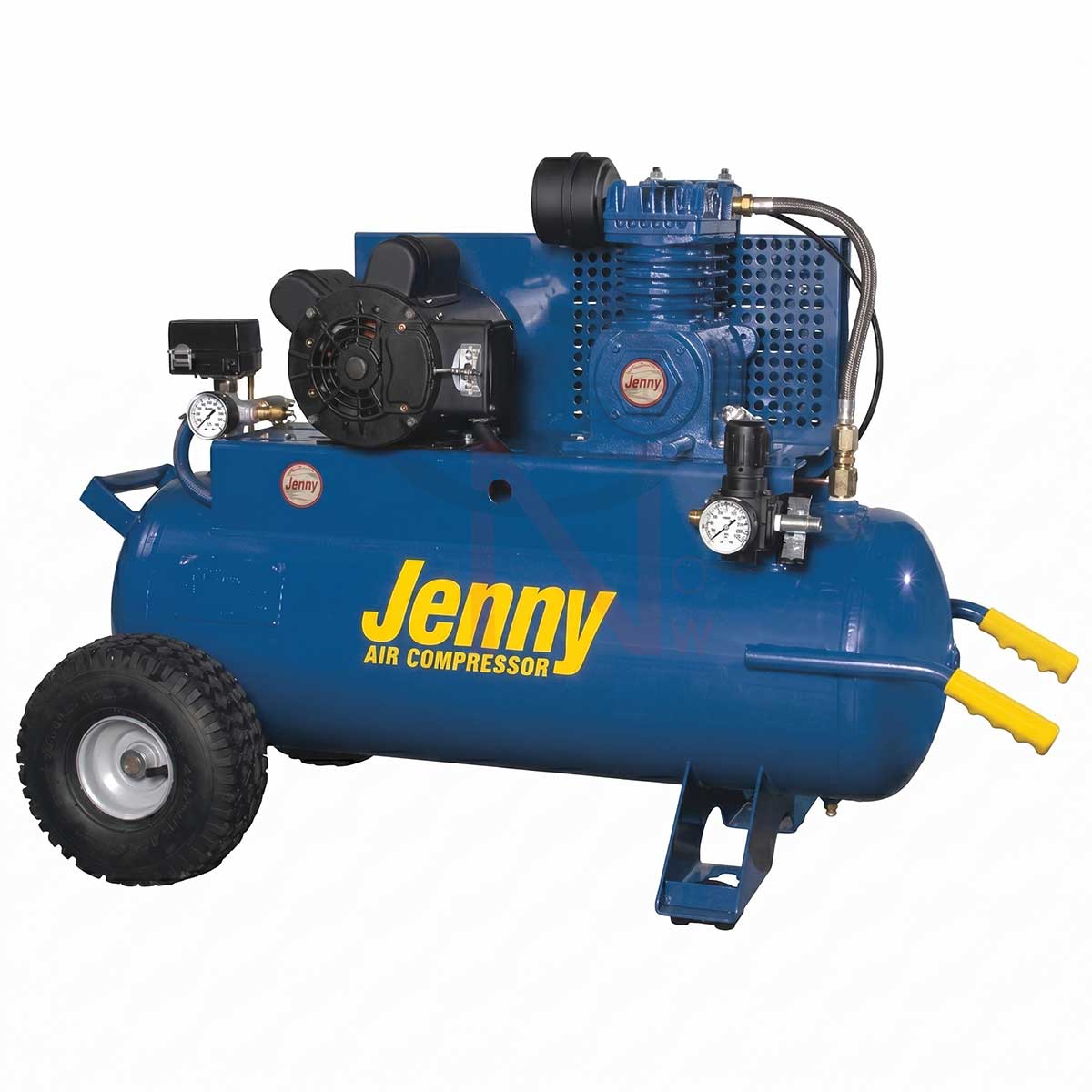 Jenny Single-Stage Electric Wheeled Air Compressors - Compressor Now